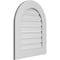 Ekena Millwork Round Top Surface Mount PVC Gable Vent: Functional, w/ 3-1/2"W x 1"P Standard Frame, 22"W x 26"H GVPRT22X2601SF - alternate 5